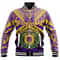 Omega Psi Phi Tattoo Style Baseball Jackets, African Baseball Jacket For Men Women