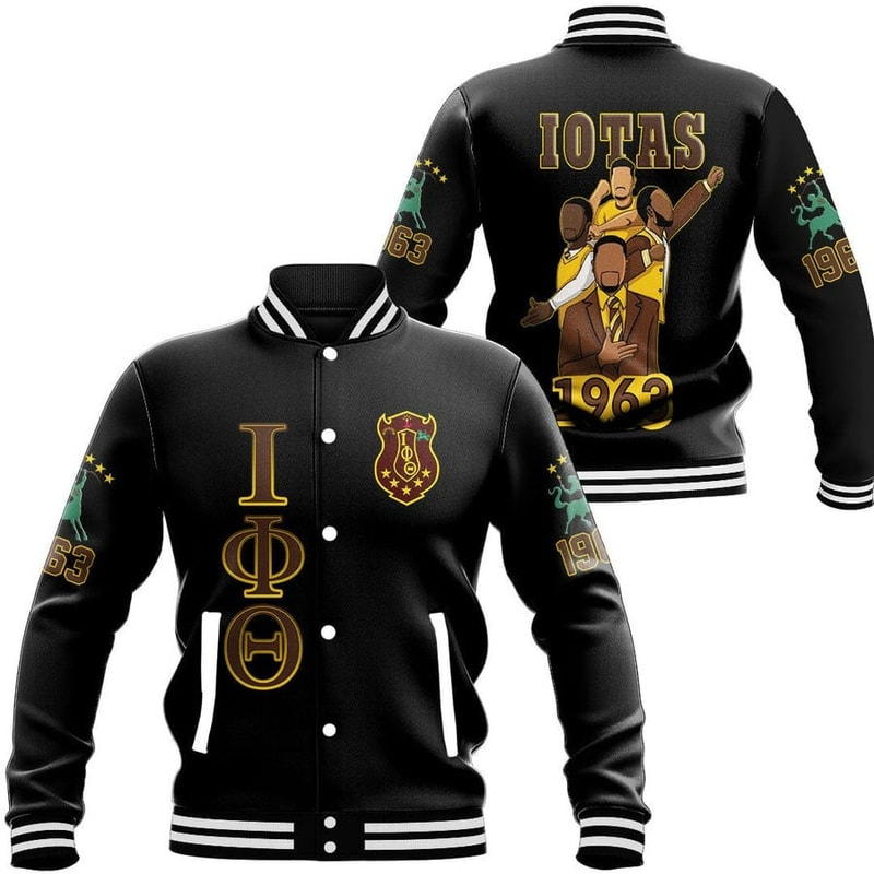 Iota Phi Theta Fraternity Baseball Jackets, African Baseball Jacket For Men Women