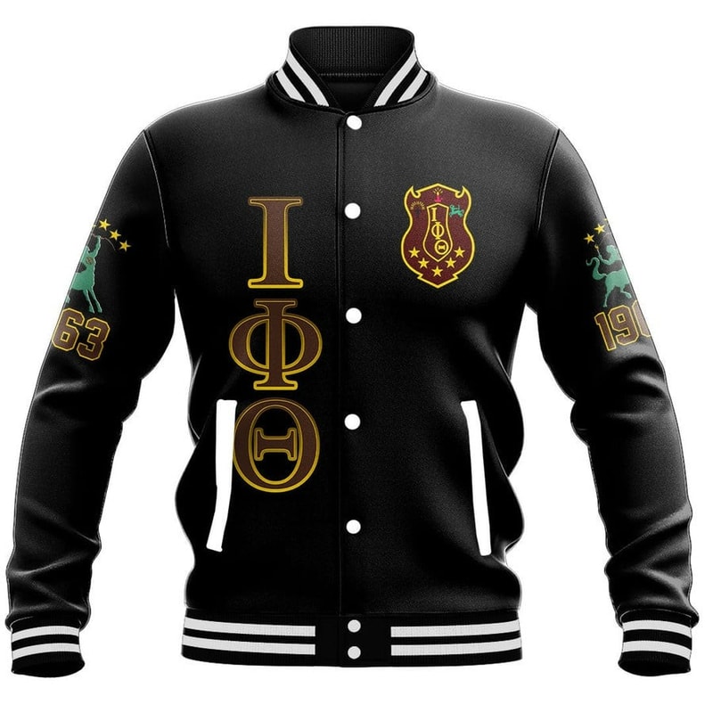 Iota Phi Theta Fraternity Baseball Jackets, African Baseball Jacket For Men Women