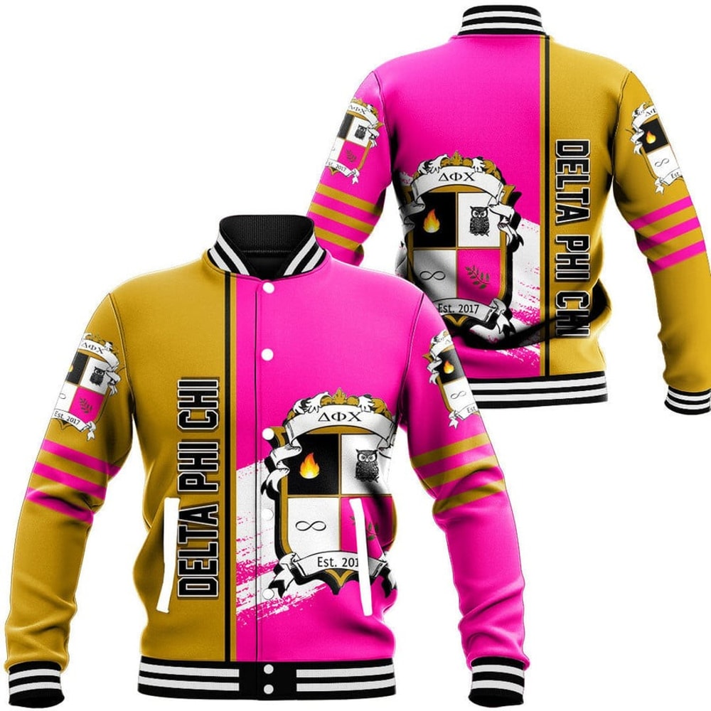 Delta Phi Chi Baseball Jackets, African Baseball Jacket For Men Women