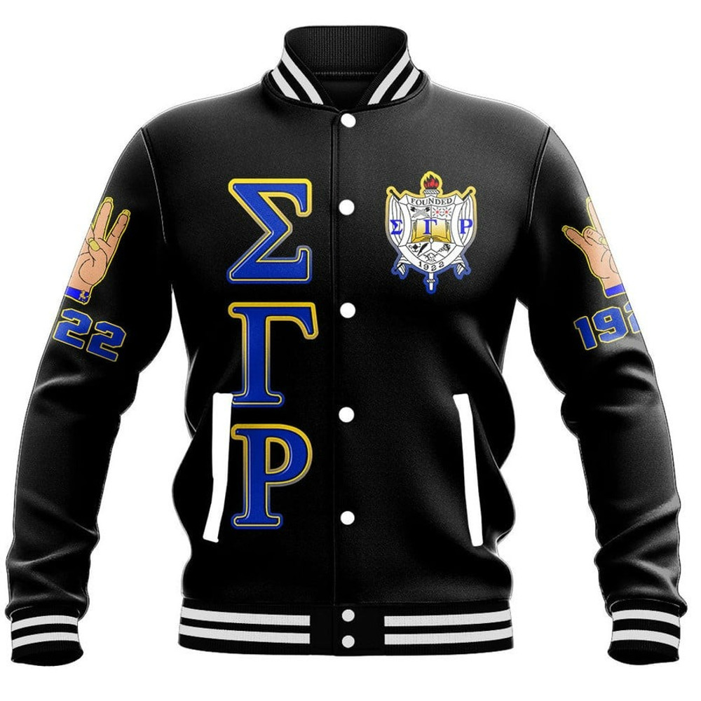 Sigma Gamma Rho Sorority Baseball Jackets, African Baseball Jacket For Men Women