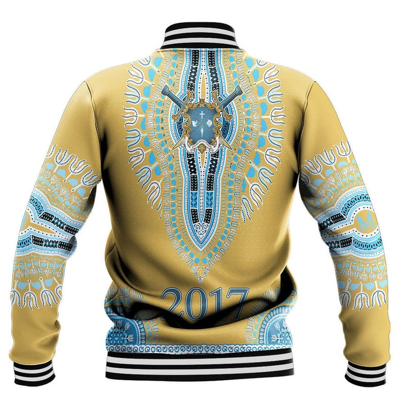Mu Beta Phi Dashiki Baseball Jackets, African Baseball Jacket For Men Women