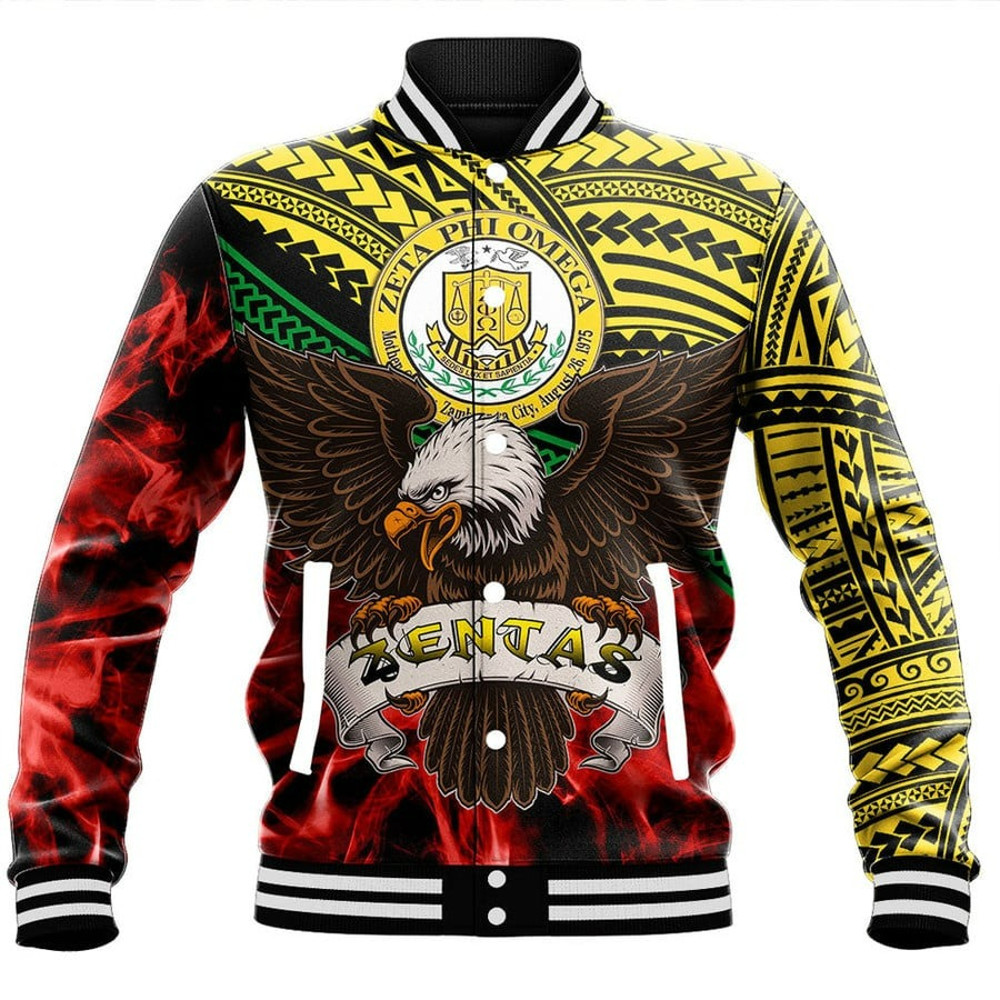 Zeta Phi Omega Zentas Baseball Jackets, African Baseball Jacket For Men Women