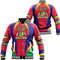 Mauritius Action Flag Baseball Jacket, African Baseball Jacket For Men Women