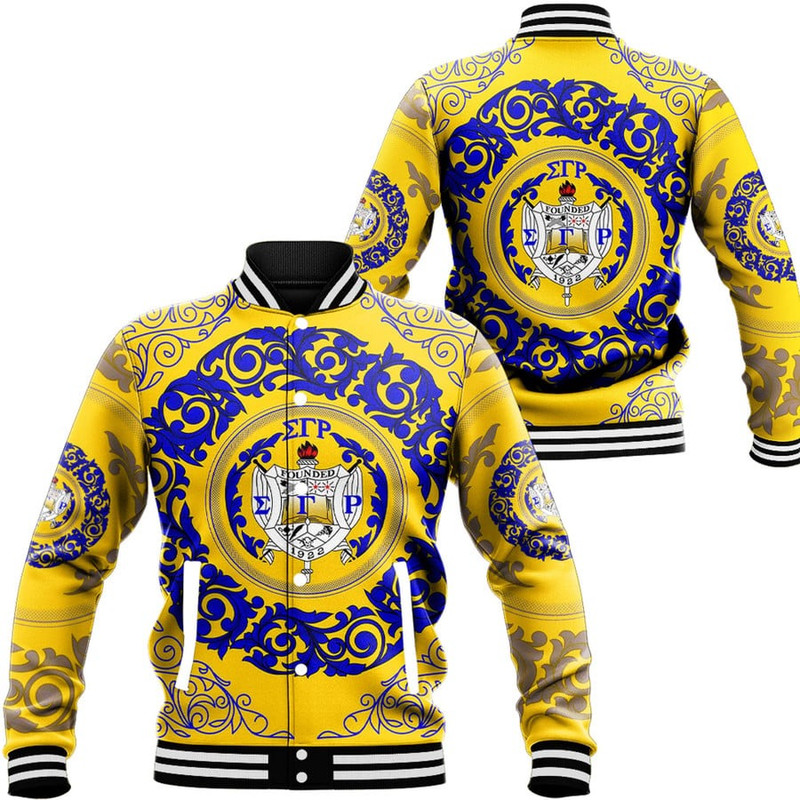 Sigma Gamma Rho Sorority Baseball Jackets, African Baseball Jacket For Men Women