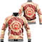 Delta Sigma Theta Cream Sorority Baseball Jackets, African Baseball Jacket For Men Women