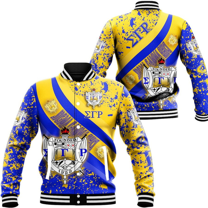 Sigma Gamma Rho Special Baseball Jackets, African Baseball Jacket For Men Women