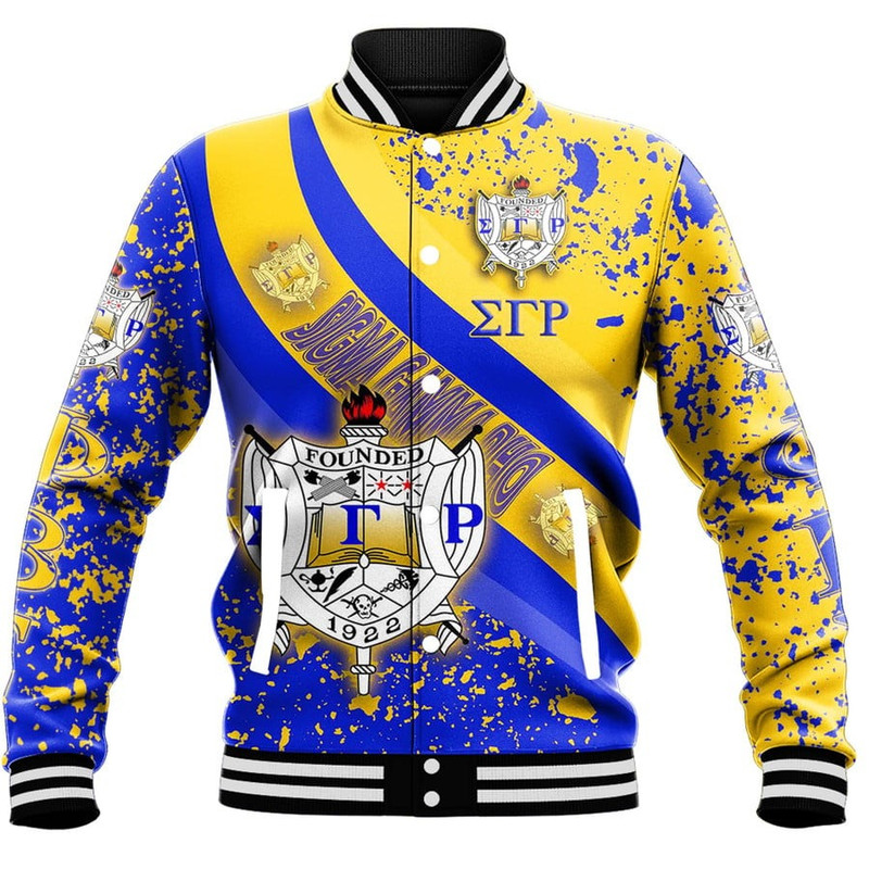 Sigma Gamma Rho Special Baseball Jackets, African Baseball Jacket For Men Women