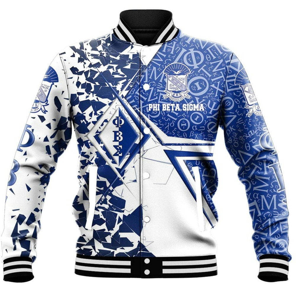Phi Beta Sigma Legend Baseball Jackets, African Baseball Jacket For Men Women