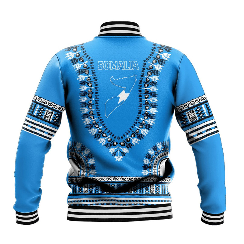 Somalia Traditional Dashiki, African Baseball Jacket For Men Women