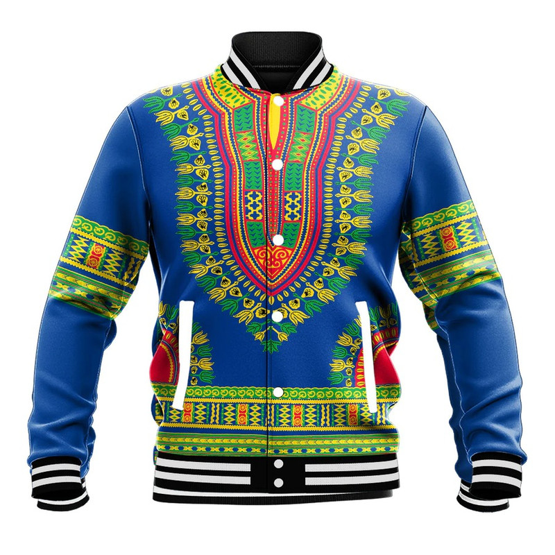 Namibia Traditional Dashiki, African Baseball Jacket For Men Women