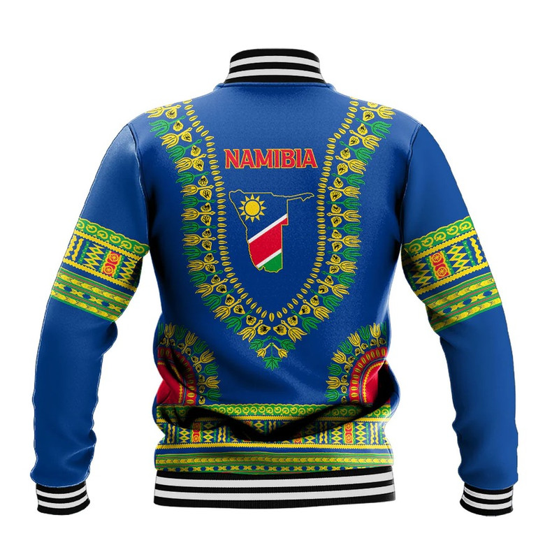 Namibia Traditional Dashiki, African Baseball Jacket For Men Women
