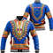 Cape Verde Traditional Dashiki, African Baseball Jacket For Men Women