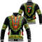 Mozambique Traditional Dashiki, African Baseball Jacket For Men Women