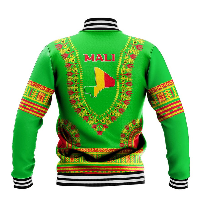 Mali Traditional Dashiki, African Baseball Jacket For Men Women