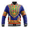 Mauritius Traditional Dashiki, African Baseball Jacket For Men Women
