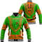 Zambia Traditional Dashiki, African Baseball Jacket For Men Women