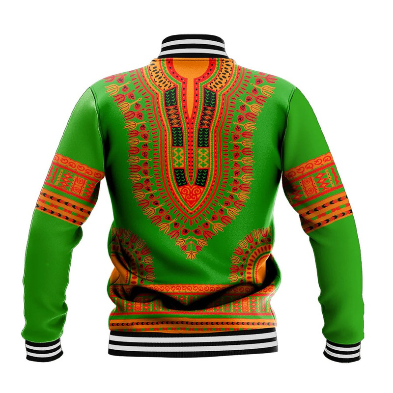 Zambia Traditional Dashiki, African Baseball Jacket For Men Women