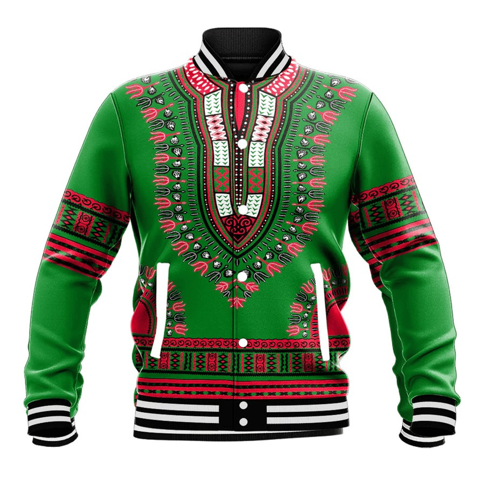 Sudan Traditional Dashiki, African Baseball Jacket For Men Women