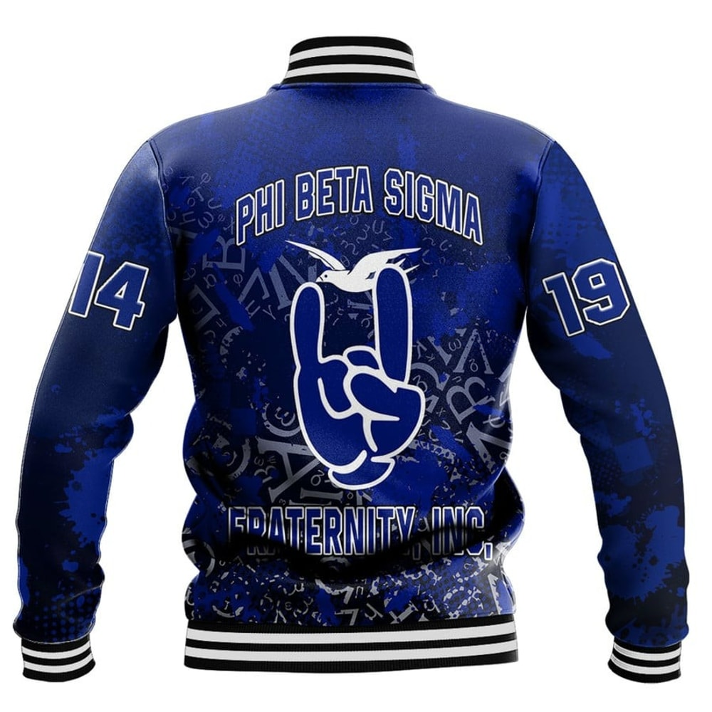 Phi Beta Sigma Sport Style Baseball Jackets, African Baseball Jacket For Men Women