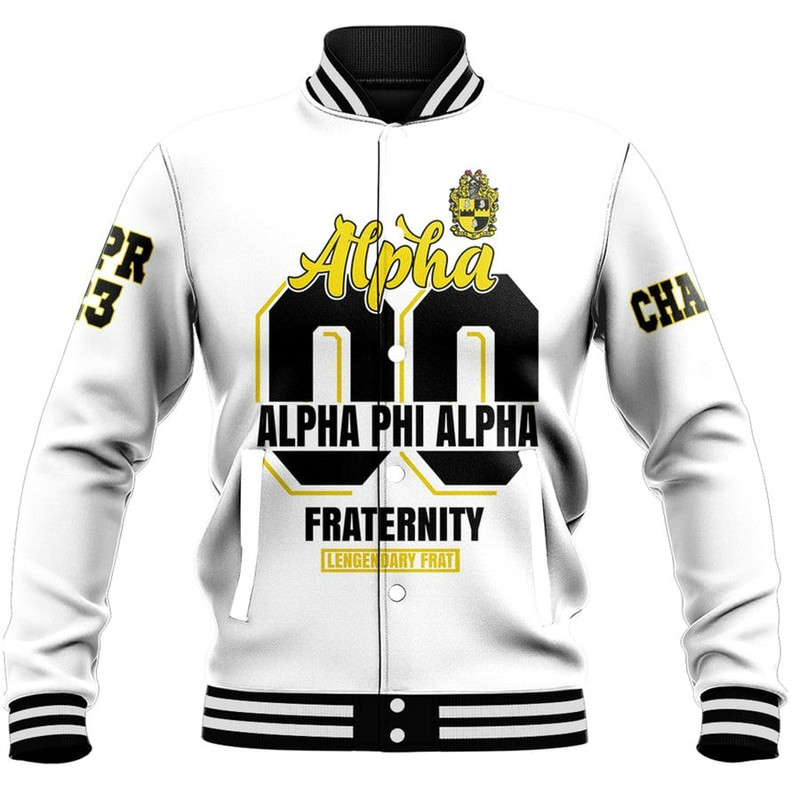 Custom Alpha Phi Alpha Fraternity and Sphinx, African Baseball Jacket For Men Women
