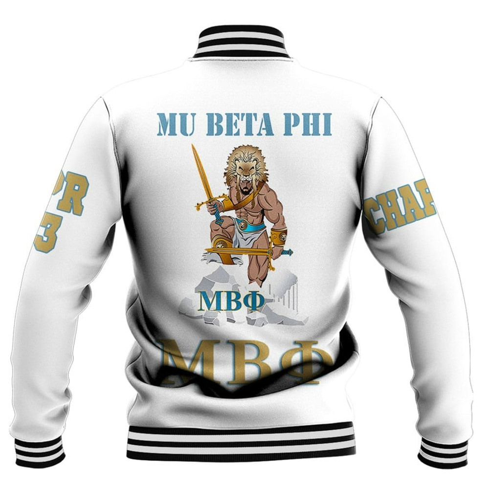 Custom Mu Beta Phi Lion Kings Style, African Baseball Jacket For Men Women