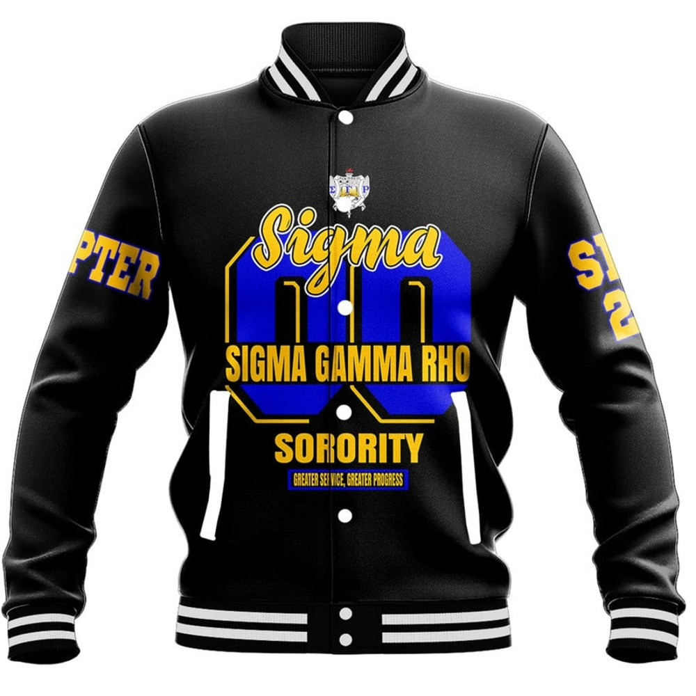 Custom Sigma Gamma Rho Poodle Style, African Baseball Jacket For Men Women