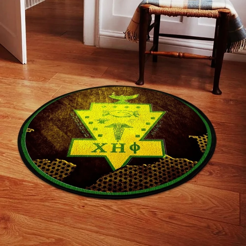 Chi Eta Phi Sorority Round Carpet, African Rugs, Round Rugs For Home