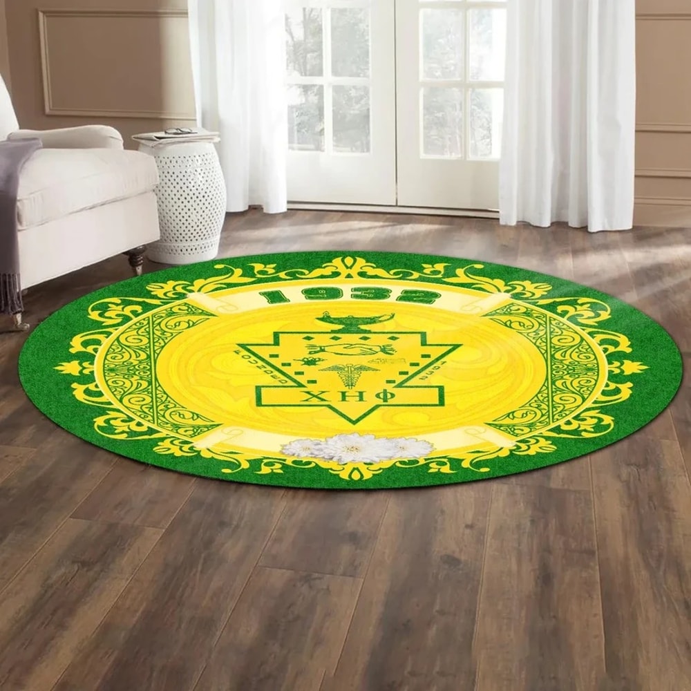 Home Chi Eta Phi Round Carpet, African Rugs, Round Rugs For Home