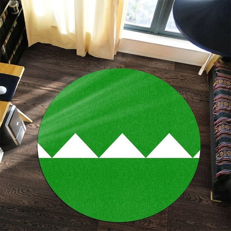 Salinas Flag Round Carpet, African Rugs, Round Rugs For Home