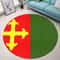 Ceiba Flag Round Carpet, African Rugs, Round Rugs For Home