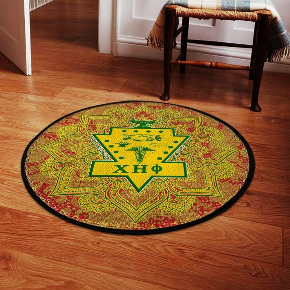 Chi Eta Phi Round Carpet, African Rugs, Round Rugs For Home