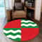 Quebradillas Flag Round Carpet, African Rugs, Round Rugs For Home