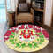 Chi Omega Roy Style Round Carpet, African Rugs, Round Rugs For Home