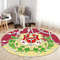 Chi Omega Roy Style Round Carpet, African Rugs, Round Rugs For Home