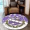 Sigma Sigma Sigma Roy Style Round Carpet, African Rugs, Round Rugs For Home