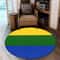 Corozal Flag Round Carpet, African Rugs, Round Rugs For Home