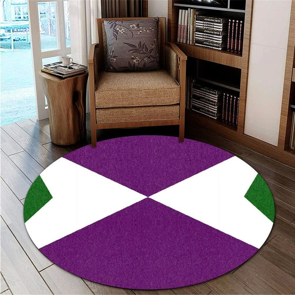 Yabucoa Flag Round Carpet, African Rugs, Round Rugs For Home