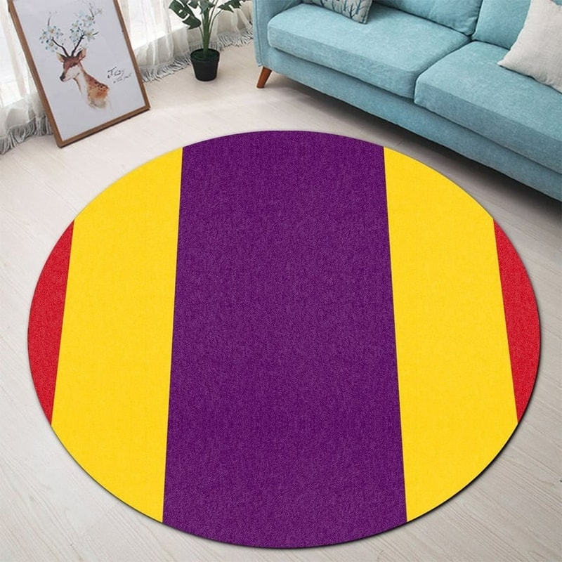 Ciales Flag Round Carpet, African Rugs, Round Rugs For Home