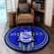 Phi Beta Sigma Fraternity Round Carpet, African Rugs, Round Rugs For Home