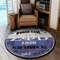 Zeta Phi Beta Round Carpet, African Rugs, Round Rugs For Home