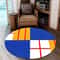Barceloneta Flag Round Carpet, African Rugs, Round Rugs For Home