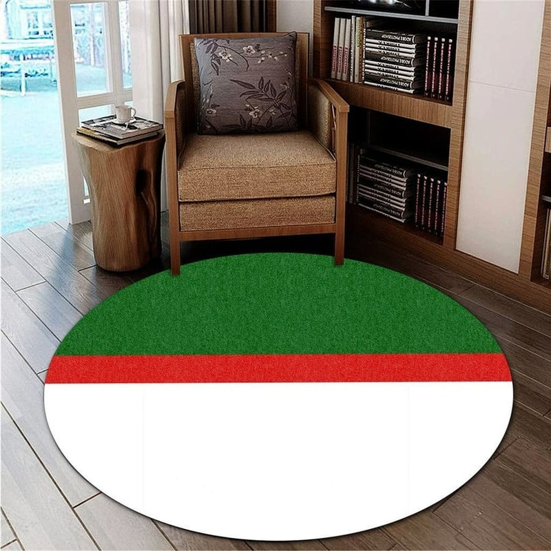 Florida Flag Round Carpet, African Rugs, Round Rugs For Home