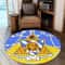Phi Sigma Sigma Roy Style Round Carpet, African Rugs, Round Rugs For Home