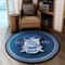 Phi Beta Sigma Frat Round Carpet, African Rugs, Round Rugs For Home
