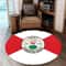 Cayey Flag Round Carpet, African Rugs, Round Rugs For Home