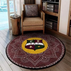 kdc sorority sorority mandala round carpet, african rugs, round rugs for home