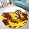 Motto Iota Phi Theta Camouflage Round Carpet, African Rugs, Round Rugs For Home