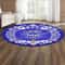 Home Zeta Phi Beta Round Carpet, African Rugs, Round Rugs For Home