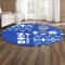 Zeta Phi Beta African Pattern Special Style Round Carpet, African Rugs, Round Rugs For Home